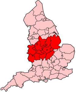Map Midlands