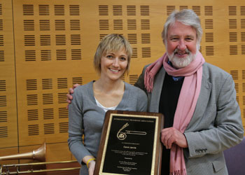 International Trombone Association honours BTS President